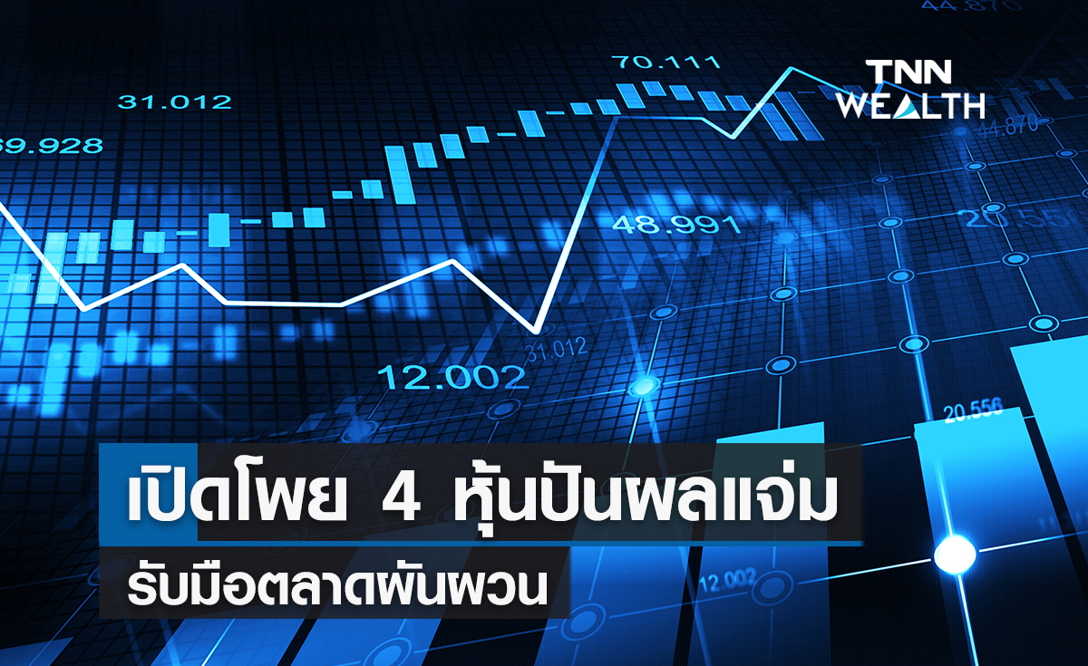เปิดโพย 4 หุ้นปันผลแจ่มรับมือตลาดผันผวน