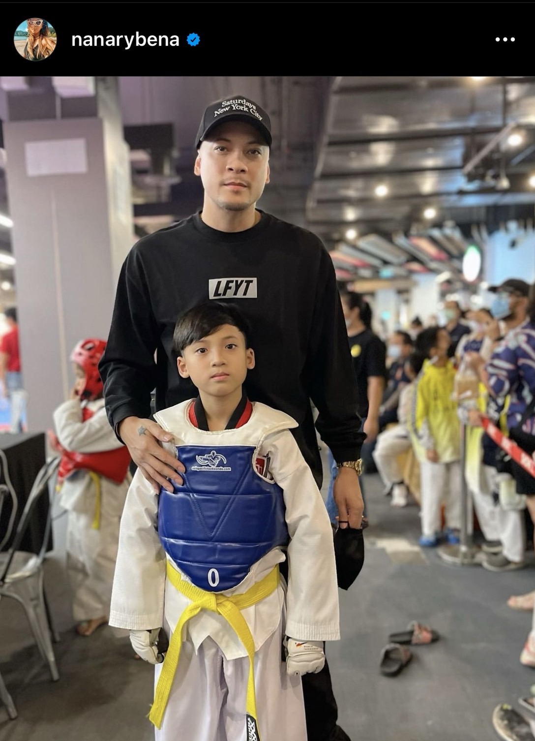 เวย์-นานา ภูมิใจลูกชายคว้าเหรียญทองเทควันโด หลังเชียร์ติดขอบสนาม! เวย์-นานา ภูมิใจลูกชายคว้าเหรียญทองเทควันโด หลังเชียร์ติดขอบสนาม!