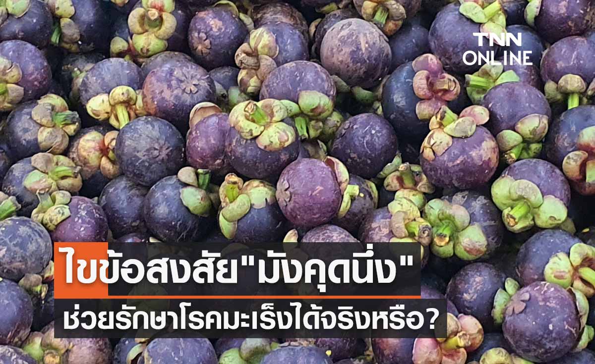 ไขข้อสงสัย "มังคุดนึ่ง" ช่วยรักษาโรคมะเร็งได้จริงหรือ?