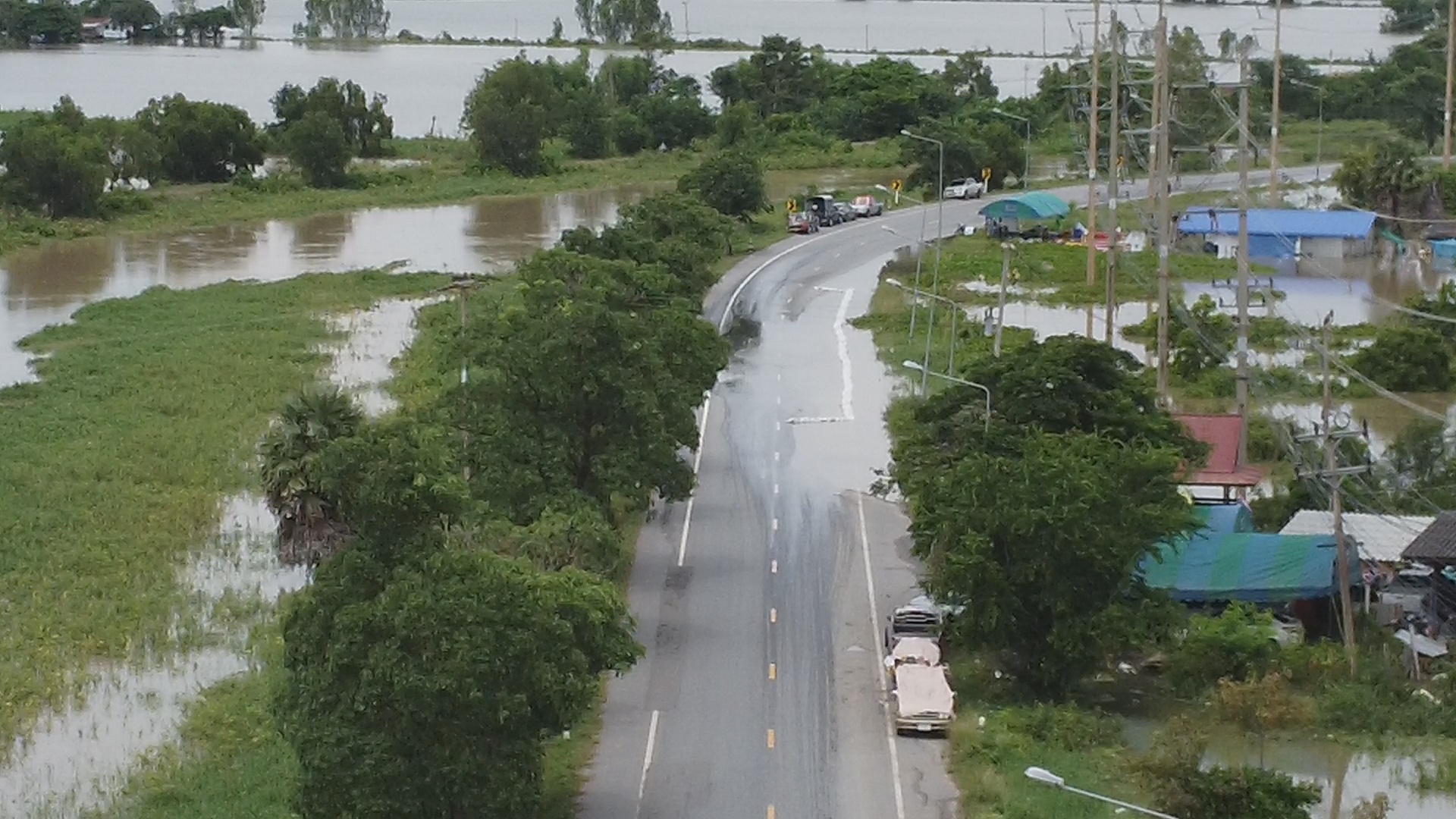 น้ำท่วมอยุธยา ยังหนัก 10 อำเภอ แม่น้ำน้อยเพิ่มสูงท่วมหลายชุมชนอำเภอเสนา
