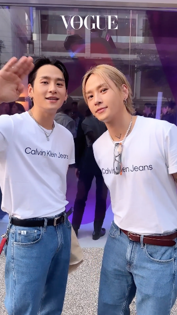 รวมสตาร์เอเชีย!! 'จองกุก - เจนนี่ - โรอุน - ใหม่ ดาวิกา' ที่อีเวนต์ Calvin Klein กรุงโซล