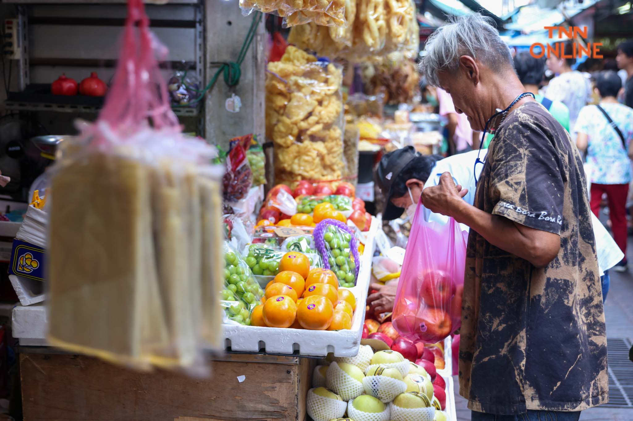 ซื้อของวันจ่าย “สารทจีน” กำลังซื้อลดเน้นประหยัด ซื้อของวันจ่าย “สารทจีน” กำลังซื้อลดเน้นประหยัด