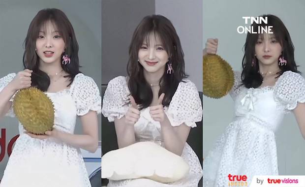 ของดีเมืองไทย!! ‘เนเน่ พรนับพัน’ สวยคิวต์เกินปุยมุ้ย หิ้วทุเรียนเดินแบบ โดนใจแฟนๆ (มีคลิป) ของดีเมืองไทย!! ‘เนเน่ พรนับพัน’ สวยคิวต์เกินปุยมุ้ย หิ้วทุเรียนเดินแบบ โดนใจแฟนๆ (มีคลิป)