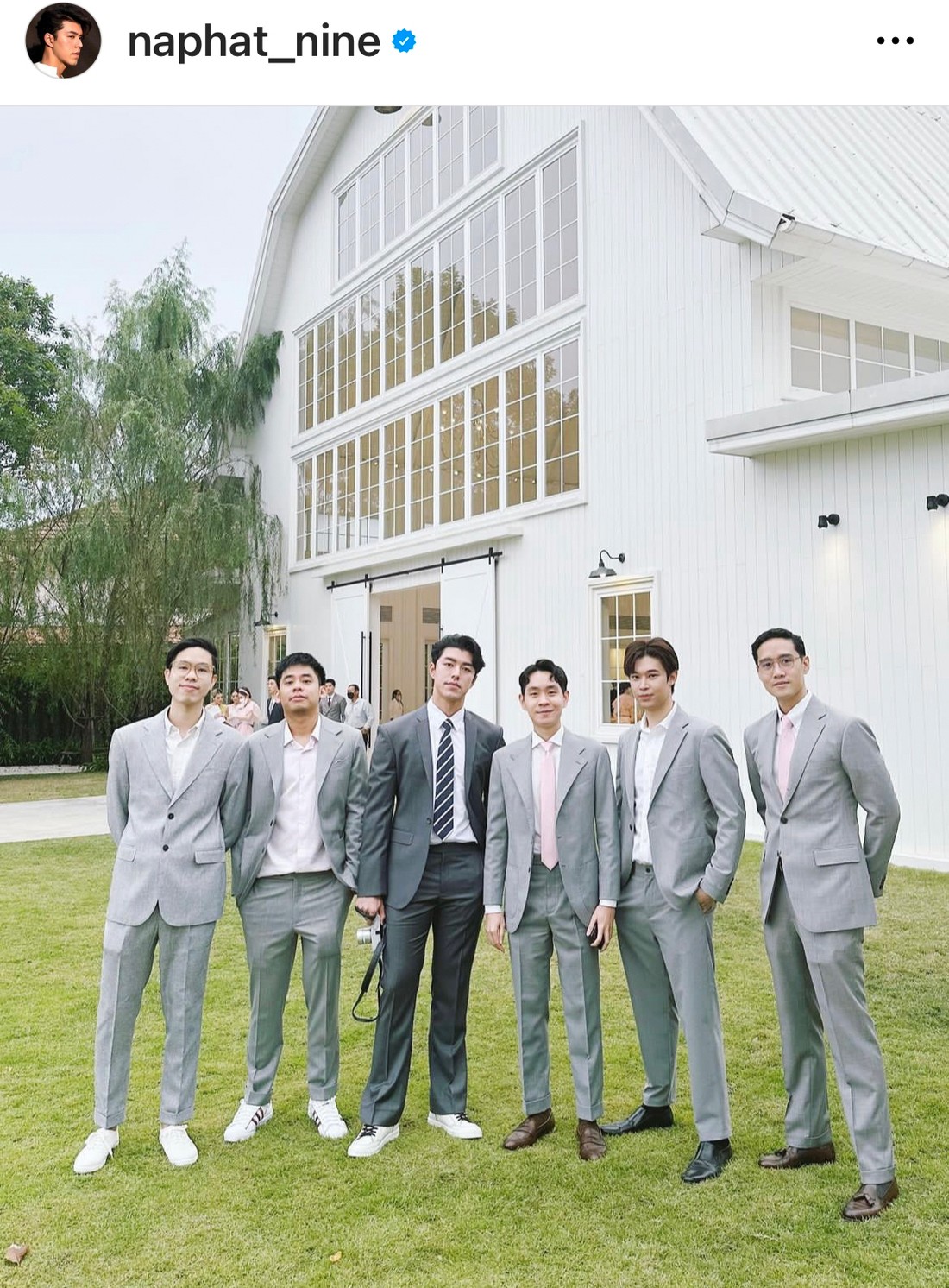 นาย ณภัทร ร่วมงานแต่ง ด้านแฟนๆ แห่แซวนึกว่าเป็นเจ้าบ่าว!