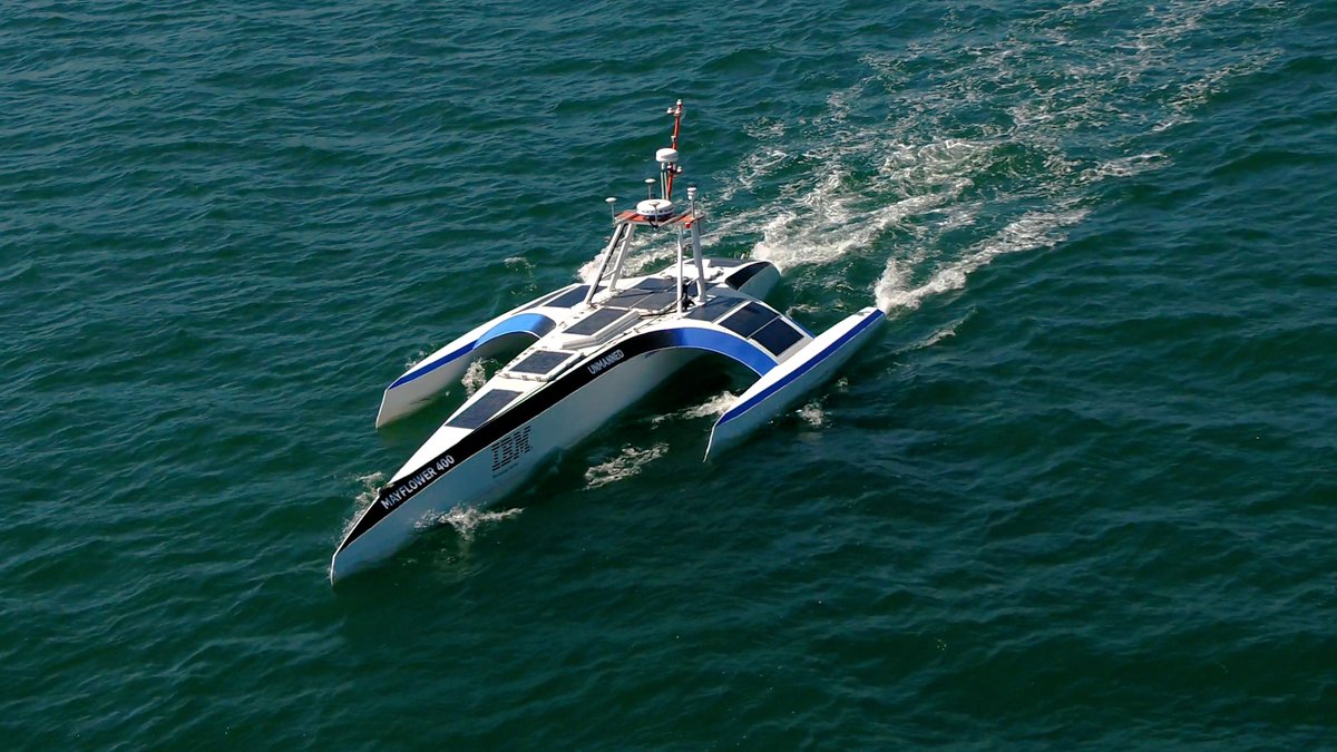 IBM ส่งเรือไร้คนขับ MAS ข้ามมหาสมุทรจากอังกฤษไปอเมริกา !! IBM ส่งเรือไร้คนขับ MAS ข้ามมหาสมุทรจากอังกฤษไปอเมริกา !!