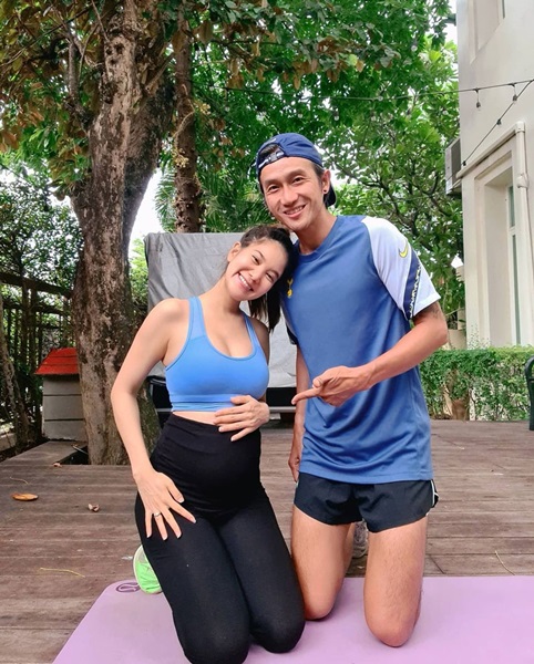 เปิดภาพ คนดัง ว่าที่คุณแม่ กับการออกกำลังกาย