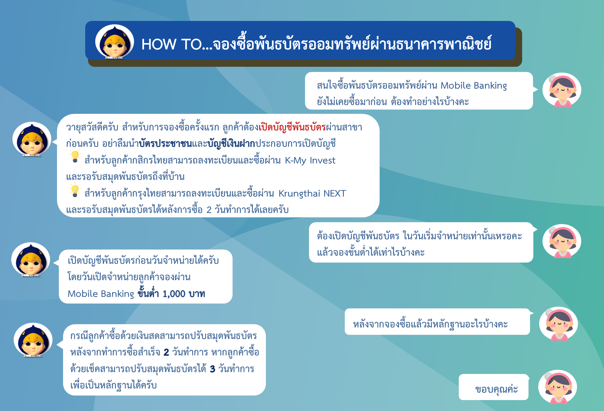 เปิดขายอีกรอบ! พันธบัตรออมทรัพย์ รุ่น ออมไปด้วยกัน ผ่าน 4 ธนาคาร 22 พ.ย.นี้ เปิดขายอีกรอบ! พันธบัตรออมทรัพย์ รุ่น ออมไปด้วยกัน ผ่าน 4 ธนาคาร 22 พ.ย.นี้