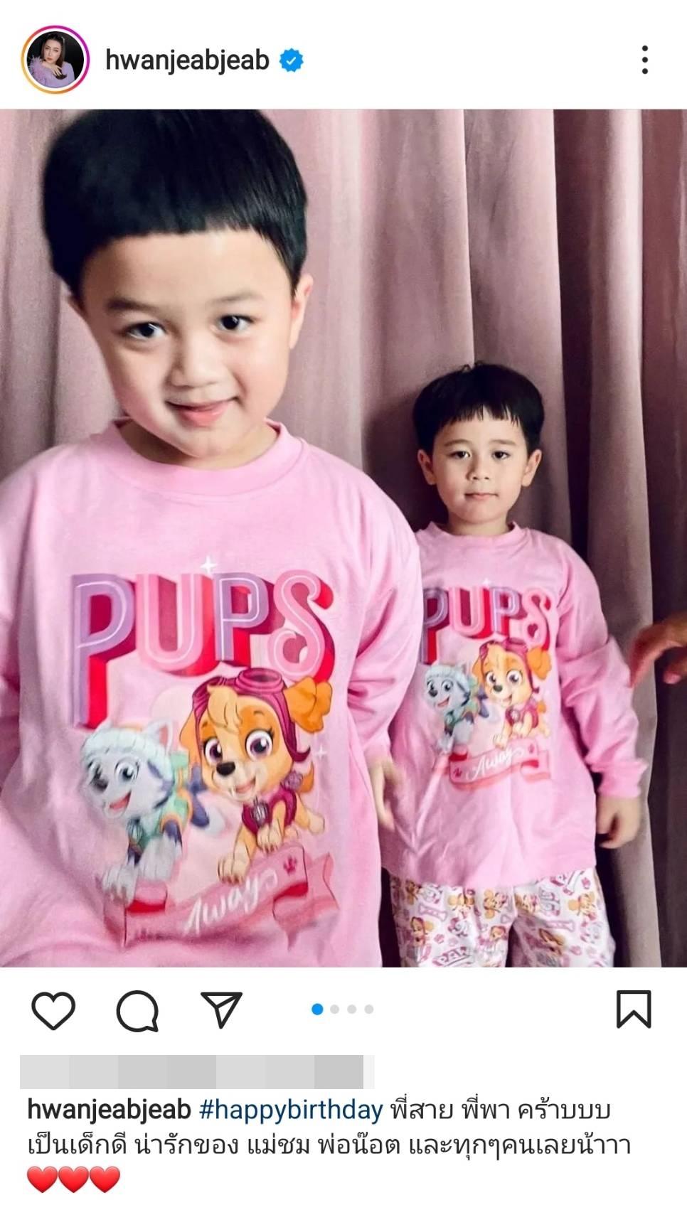 สุขสันต์วันเกิด สายฟ้า-พายุ สองแฝดน่ารักพลังล้น