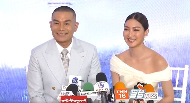 แพนเค้ก จูงมือ สารวัตรหมี ฉลองวิวาห์ชื่นมื่นอบอวลไปด้วยความรัก