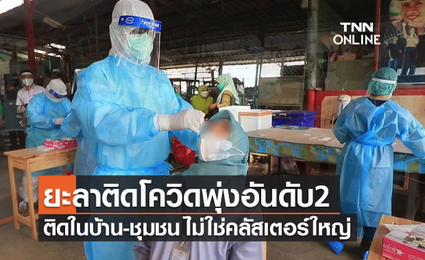 สธ.แจงยะลาติดโควิดสูง แต่ไม่ใช่คลัสเตอร์ใหญ่ เร่งควบคุมโรค