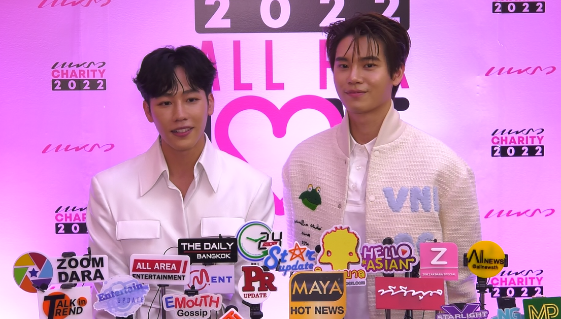 หยิ่น-วอร์เชิญชวนแฟนคลับรับชมซีรีส์เรื่องใหม่ พร้อมอัปเดตงานแฟนมีตติ้งที่จะจัดขึ้นในเดือนหน้า 