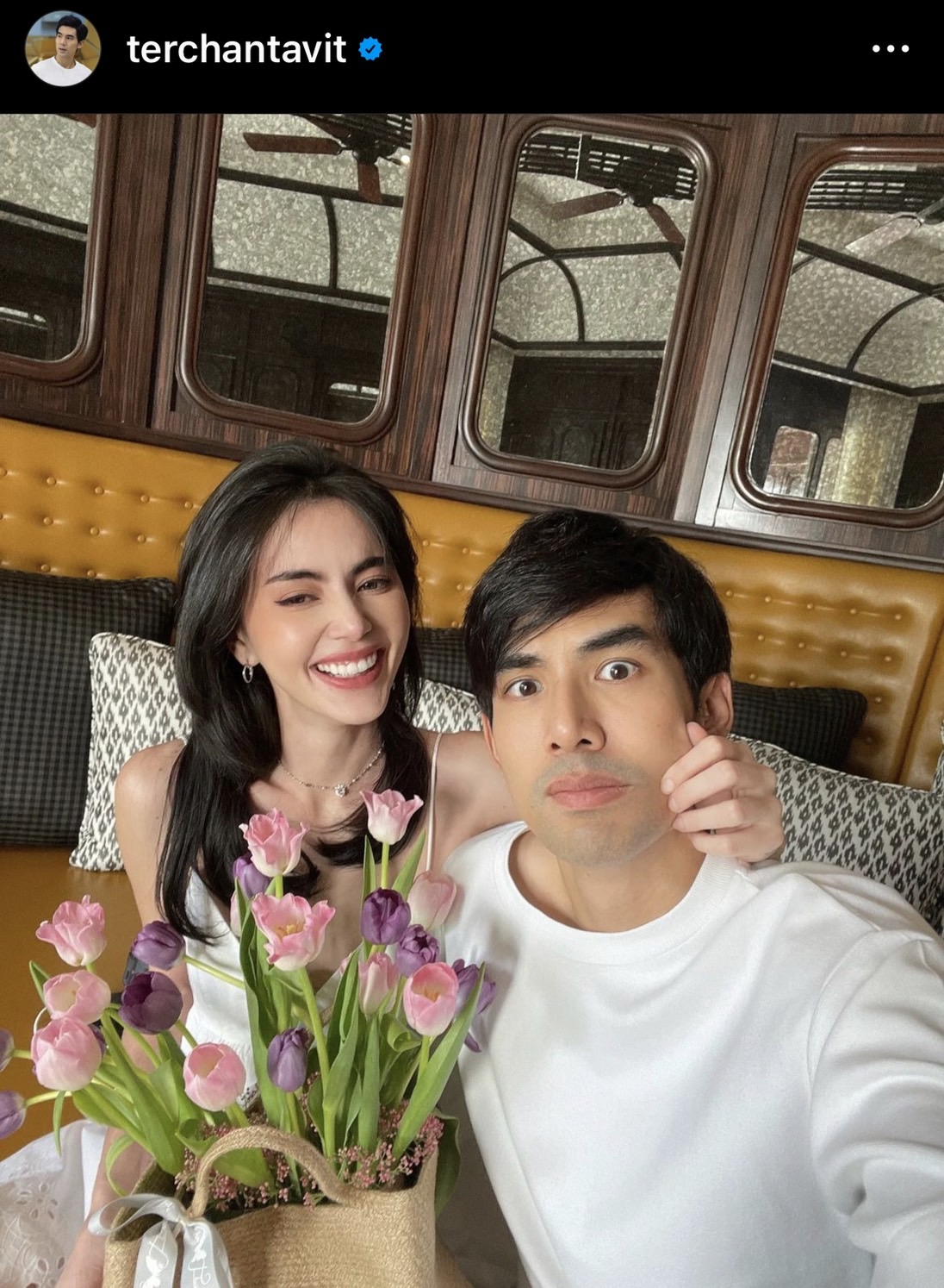 เต๋อ เป็นกำลังใจในวันที่ ใหม่ มีดราม่า  ชมสวยทุกวัน ชวนลุ้นแต่งงานเมื่อไหร่!! 