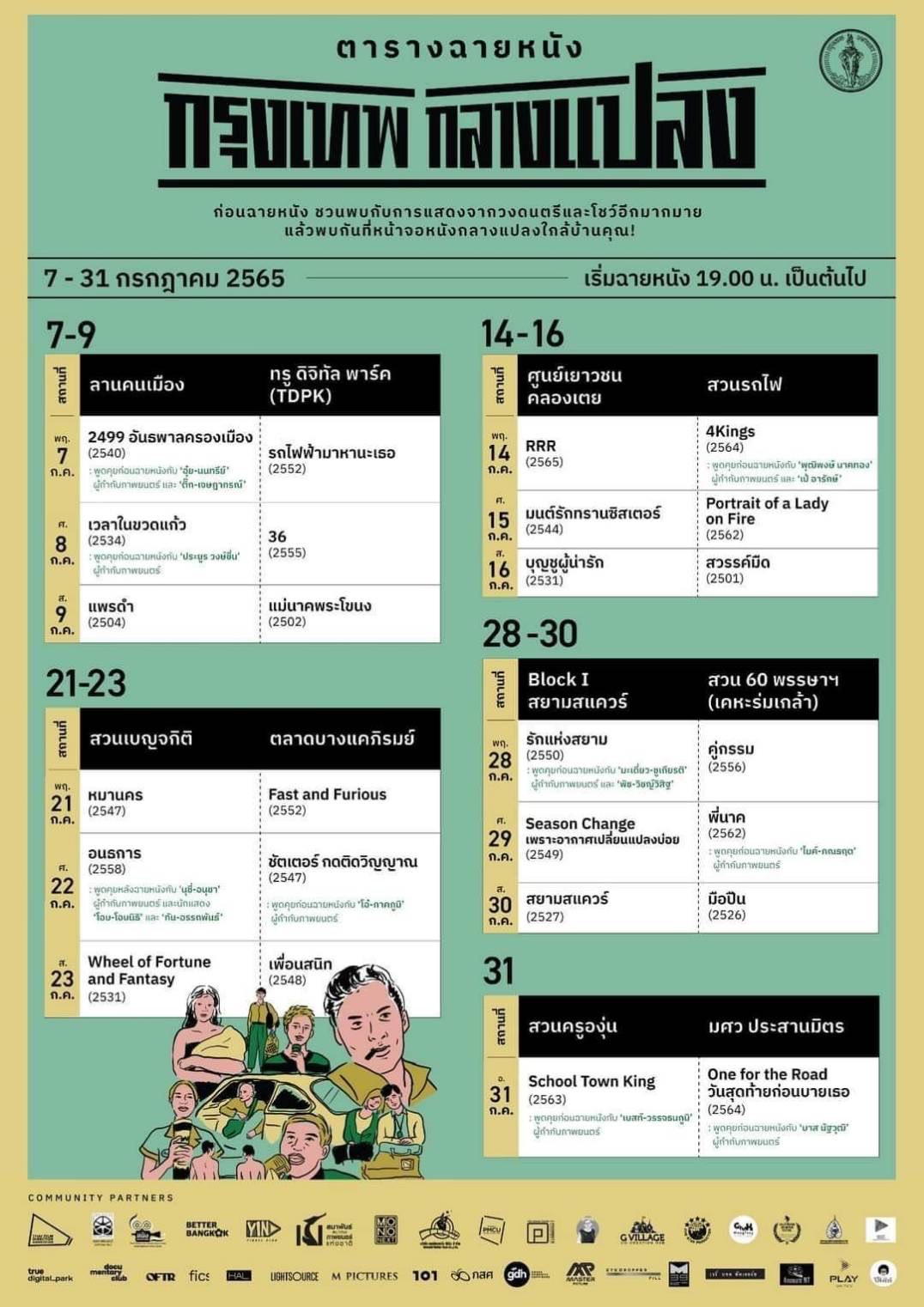 บรรยากาศ กรุงเทพฯกลางแปลง วันแรกคึกคัก ติ๊ก เจษฎาภรณ์ โผล่เซอร์ไพรส์ร่วมงาน