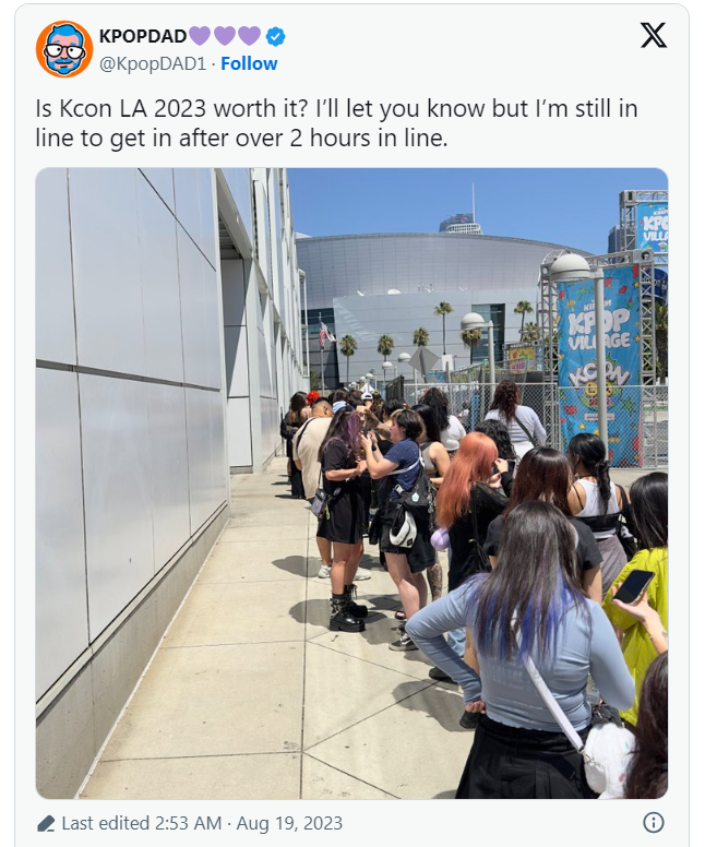 “KCON LA 2023”  ดราม่าหนักแฟนคลับโวยบัตรแพง รอคิวนาน งานไม่ตรงปก