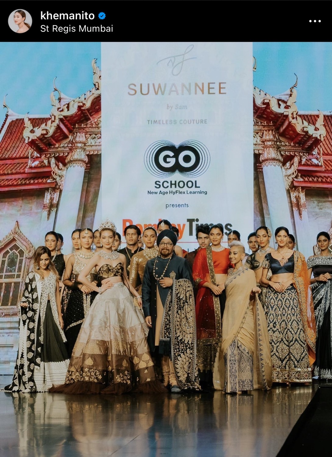 แพนเค้ก เขมนิจ ใส่ชุดผ้าไทย เดินแบบเวทีใหญ่ระดับโลก แพนเค้ก เขมนิจ ใส่ชุดผ้าไทย เดินแบบเวทีใหญ่ระดับโลก