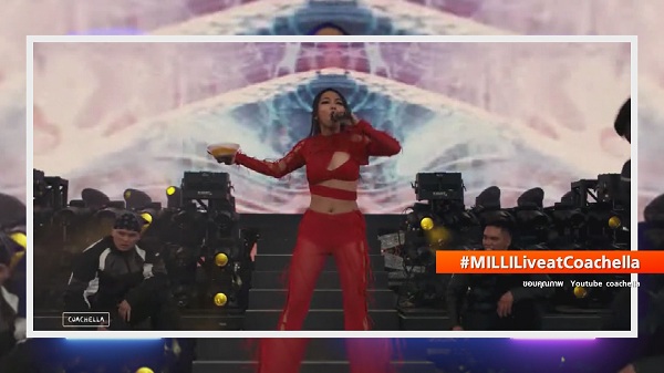 “มิลลิ” พา “ข้าวเหนียวมะม่วง” กระหึ่มเวทีโลกที่งาน “Coachella” (มีคลิป)  