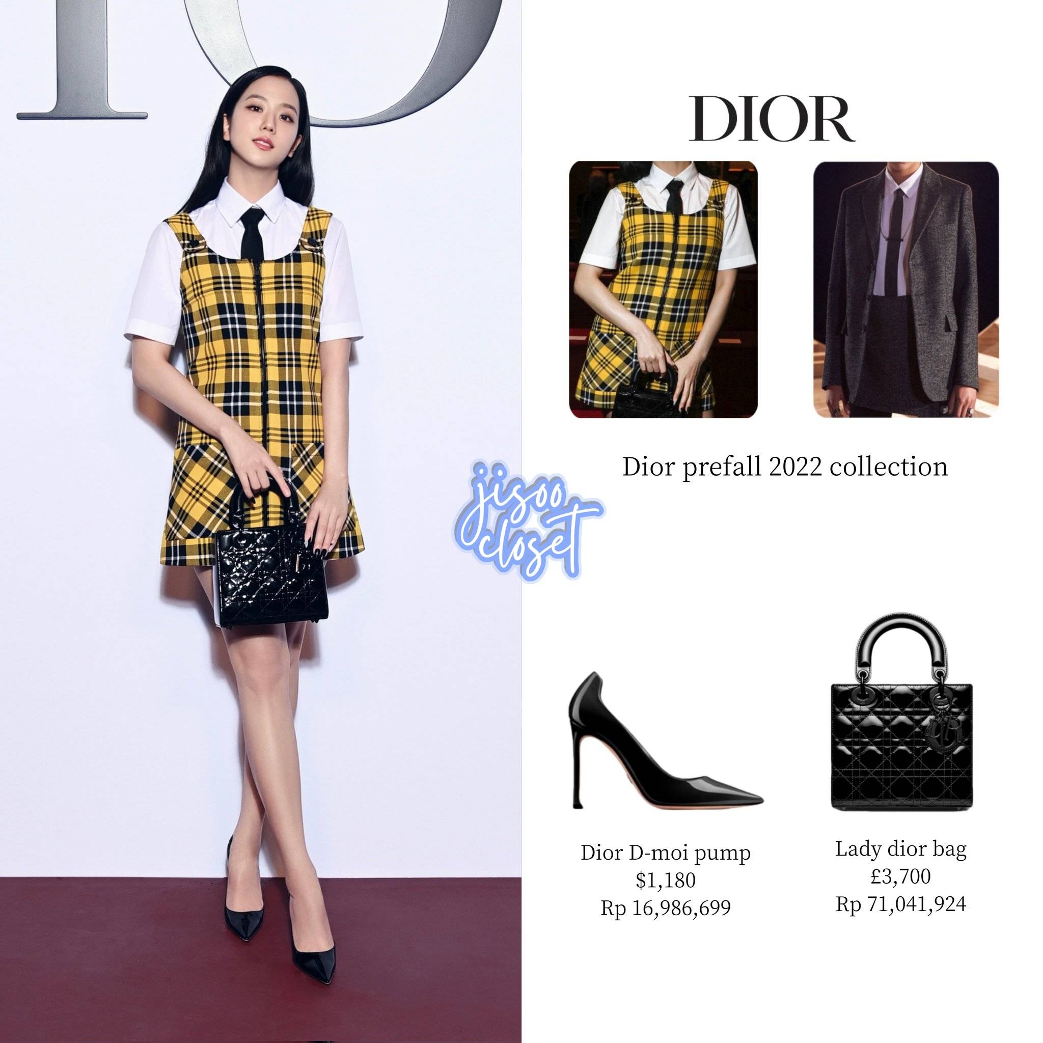 จีซู BLACKPINK สวมเดรสสุดคิ้วท์ร่วมงานแฟชั่นโชว์แบรนด์ Dior ที่ปารีส