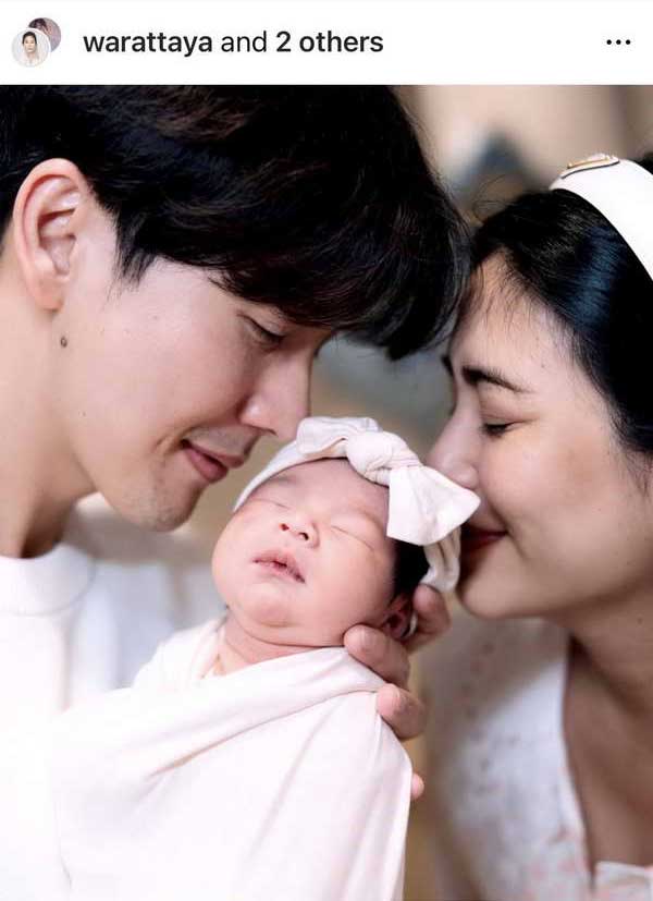 ดีเจพุฒ-จุ๋ย วรัทยา อวดโฉม น้องเจเพิร์ล แบบชัดๆ น่ารักน่าชังสุดๆ