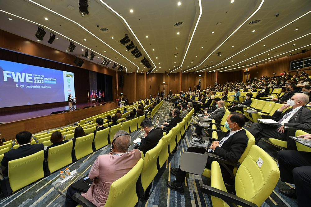 FWE ร่วมเครือซีพี เปิดเวทีการประชุมด้านการศึกษาระดับโลก “Forum for World Education 2022”