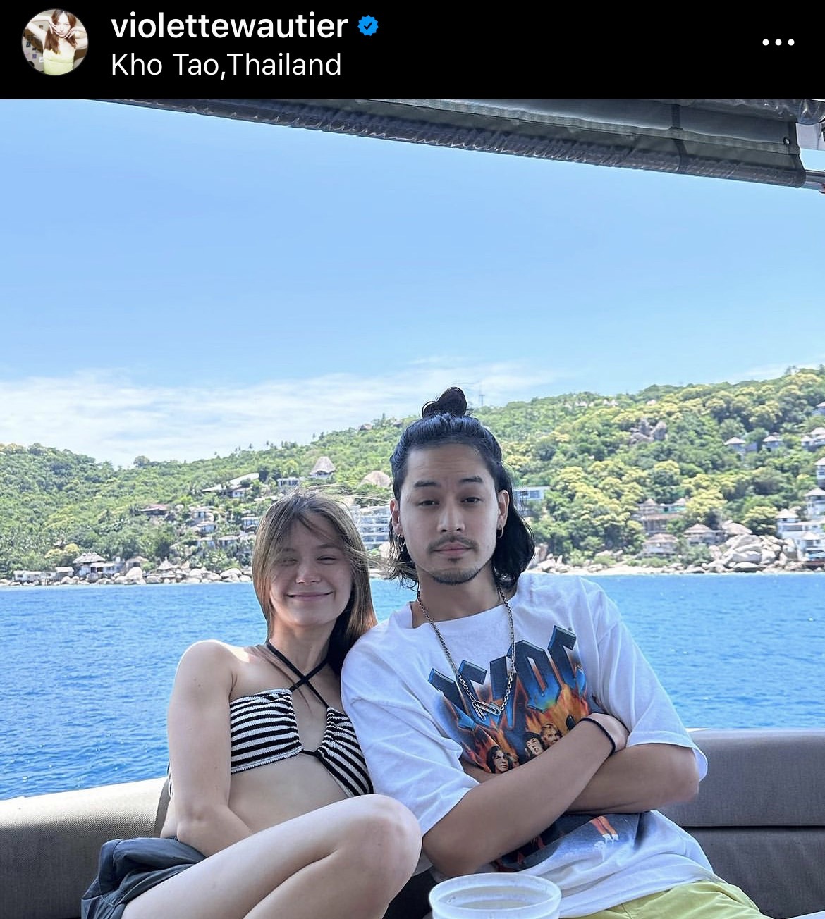 วี วิโอเลต ออกตัวไม่ได้บ่น!! แต่อยากมีภาพคิ้วท์ ๆ คู่ เก้า แฟนหนุ่มบ้าง วี วิโอเลต ออกตัวไม่ได้บ่น!! แต่อยากมีภาพคิ้วท์ ๆ คู่ เก้า แฟนหนุ่มบ้าง