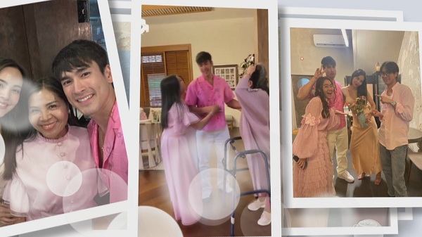 ถึงไทยแล้ว “ณเดชน์ - ญาญ่า” ร่วมทานข้าวกับครอบครัว   (มีคลิป)