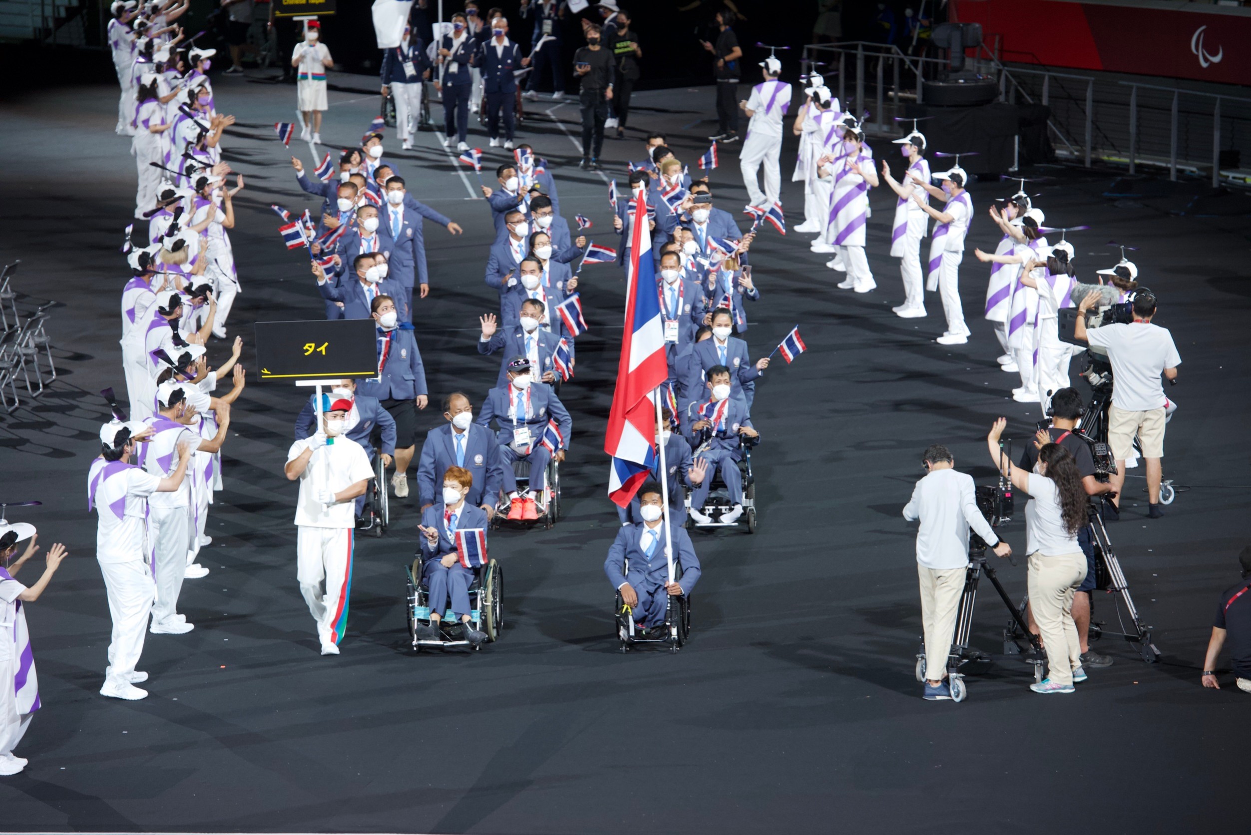 ประมวลภาพพิธีเปิด 'พาราลิมปิกเกมส์ 2020' ที่ประเทศญี่ปุ่น ประมวลภาพพิธีเปิด 'พาราลิมปิกเกมส์ 2020' ที่ประเทศญี่ปุ่น