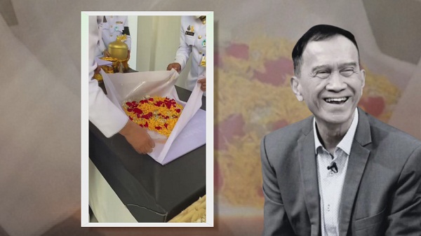 “อาเปี๊ยก – อีฟ” ทำพิธีเก็บอัฐิ “อาต้อย”  (มีคลิป)