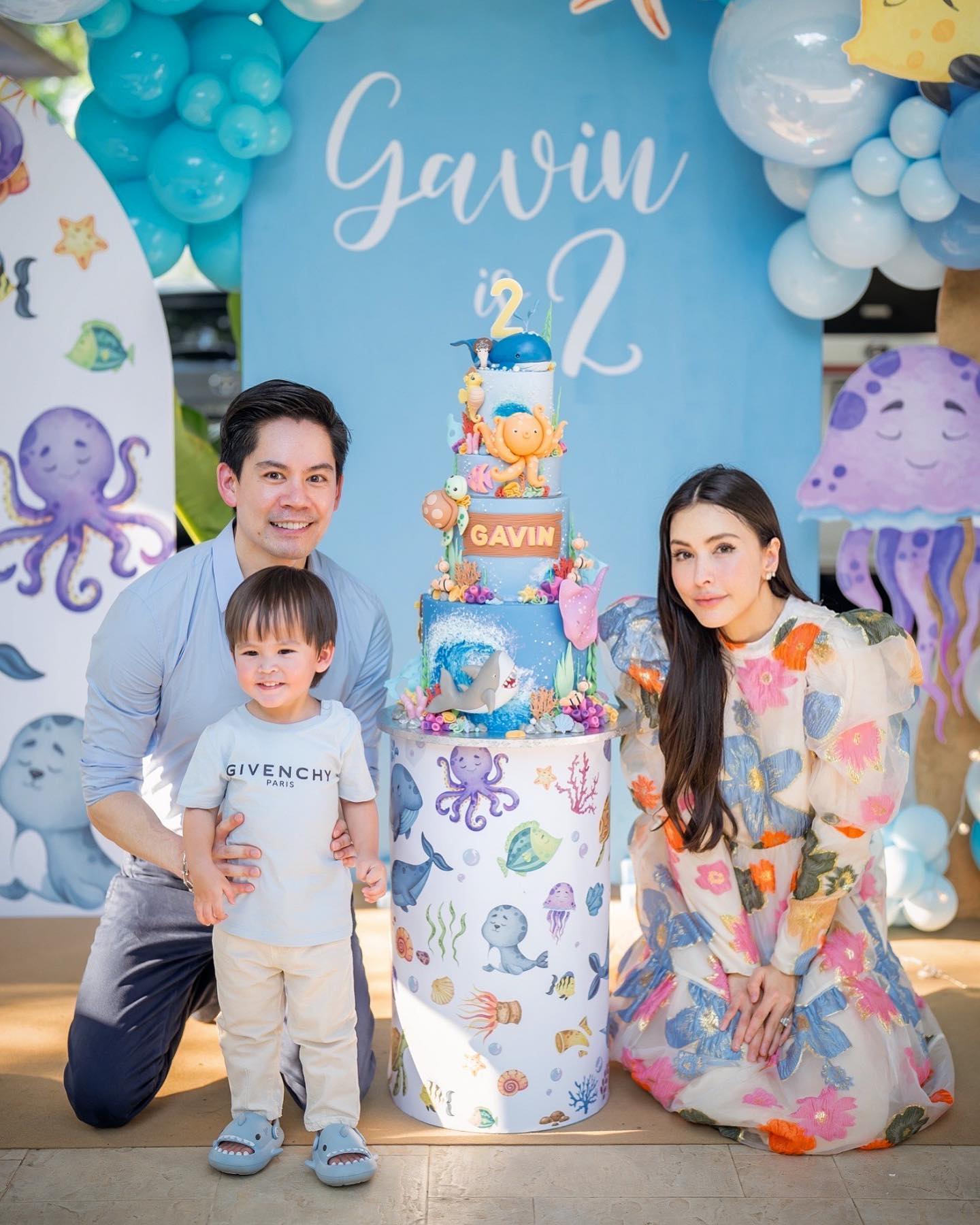 เนรมิตรสวนสนุกเพื่อลูกชาย ศรีริต้า จัดงานวันเกิดฉลอง 2 ขวบ น้องกวิณท์