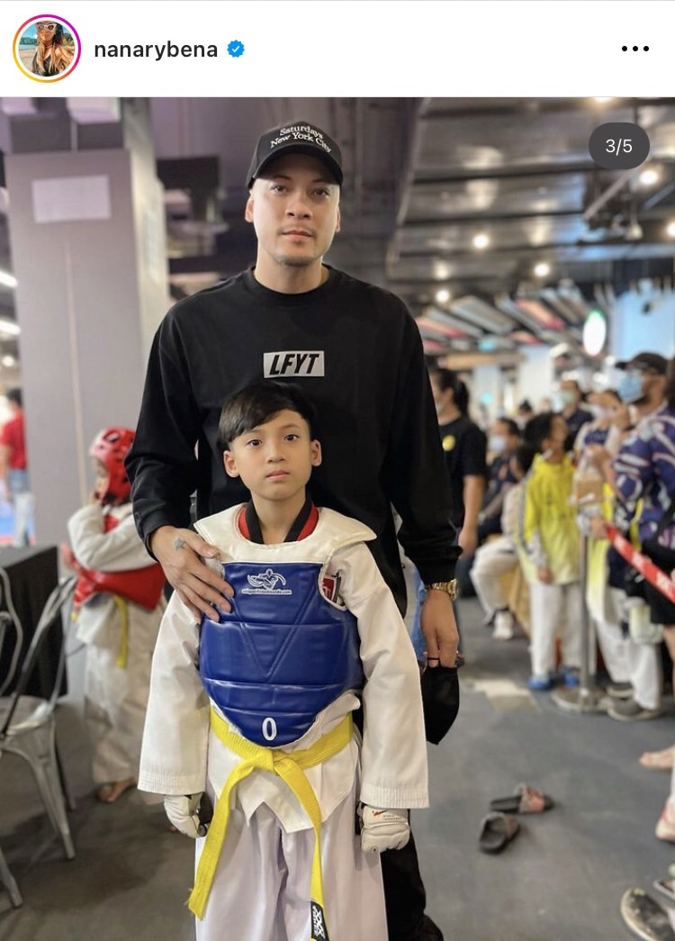 เวย์ ไทเทเนี่ยม ภูมิใจ ลูกชาย น้องบลู๊คลิน คว้าเหรียญทองเทควันโดสำเร็จ 