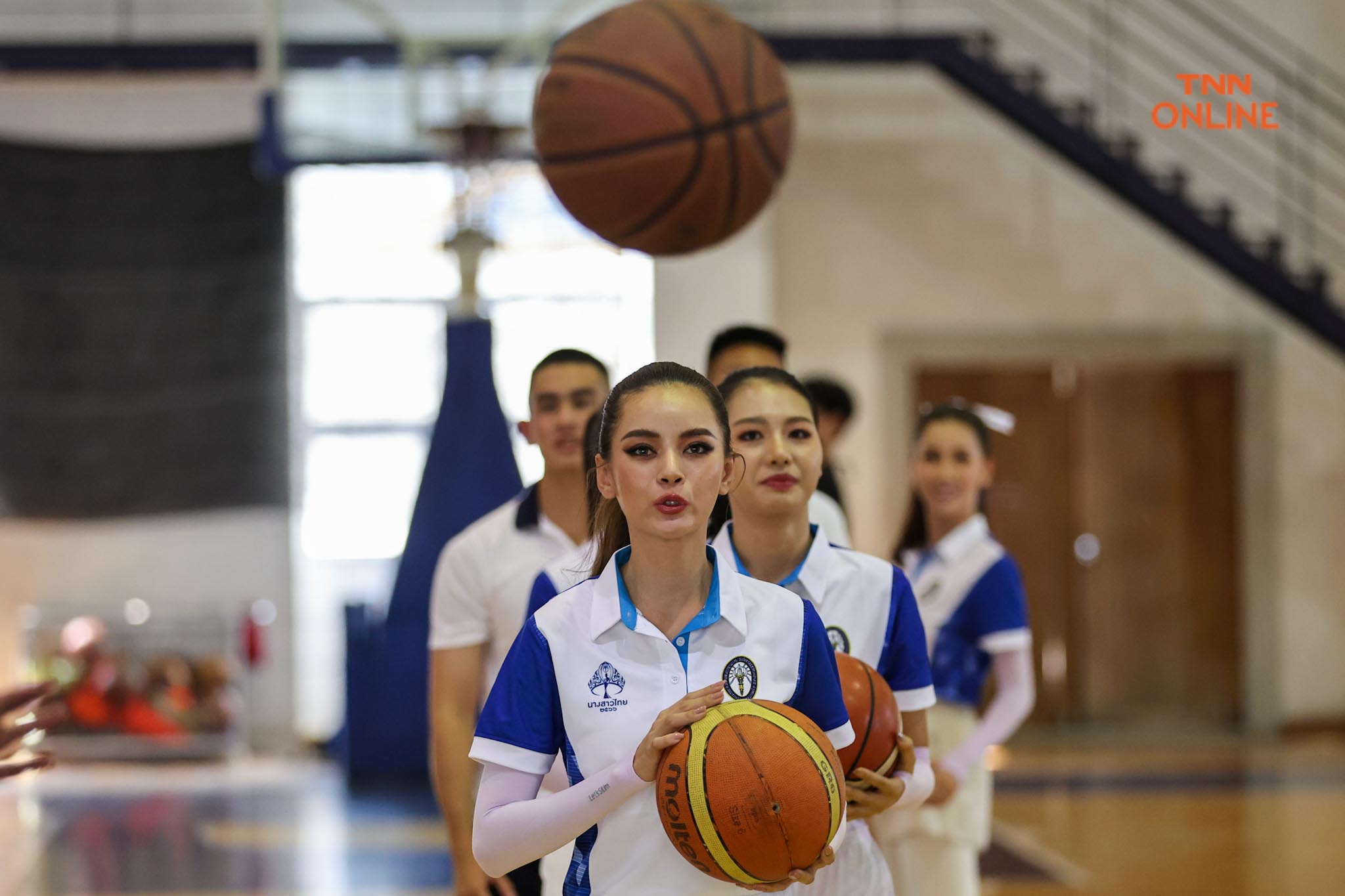 กีฬาสีนางสาวไทย 2566 โชว์พลังสามัคคี แทคทีมแข่งขันสุดสตรอง