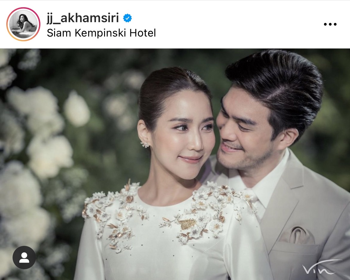 วิวาห์หวาน! จั๊กจั่น-เค ควงคู่เข้าพิธีแต่งงานแล้ว