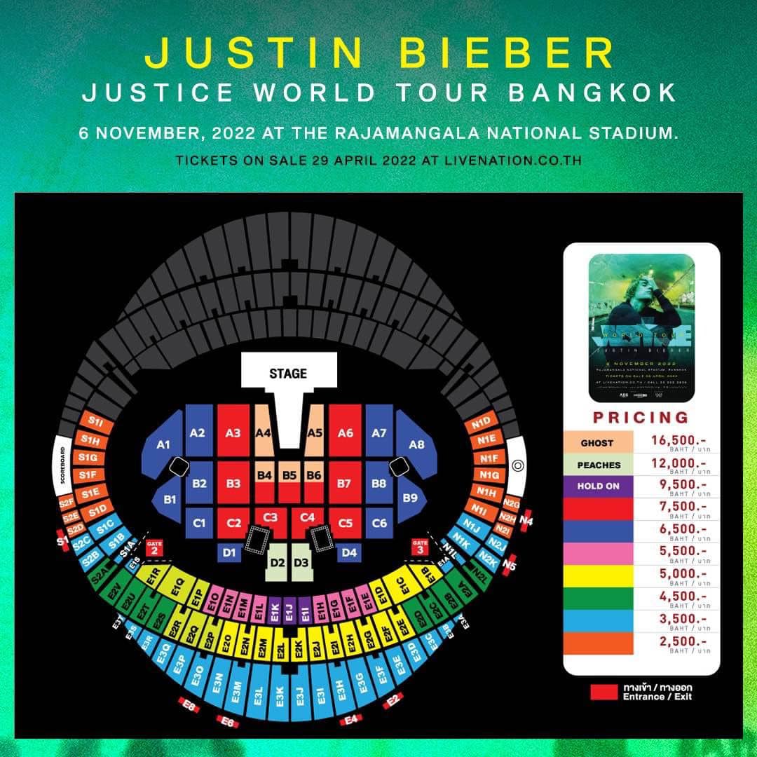 สมรภูมิชิงบัตรคอน “Justin Bieber” ไทยดุเดือดพุ่งหลักล้าน (มีคลิป)