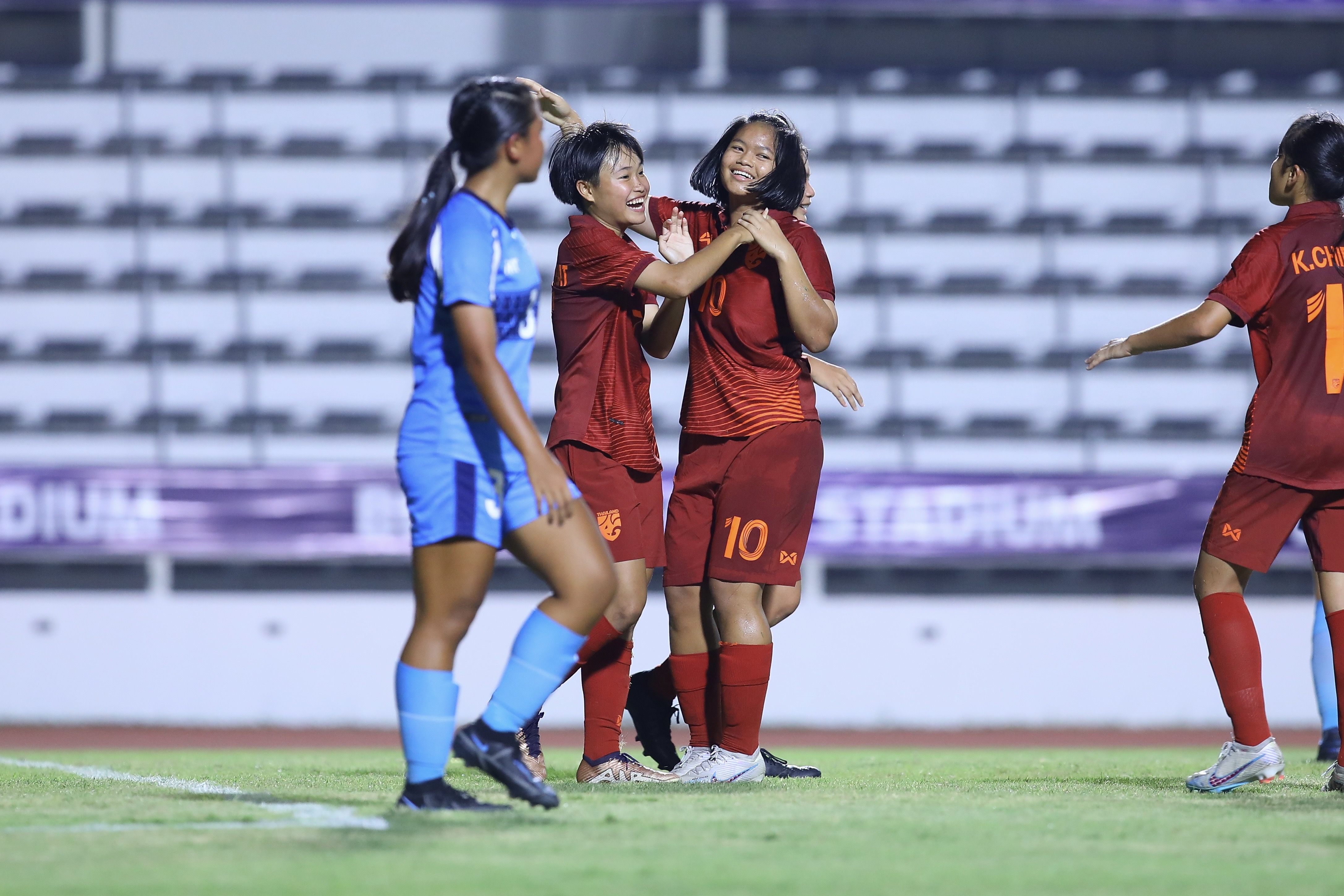 ผลฟุตบอลหญิง U17 ปี ชิงแชมป์เอเชีย 2024 รอบคัดเลือก แบ่งกลุ่ม นัดแรก ไทย พบ นอร์ทเธิร์น มาเรียนา
