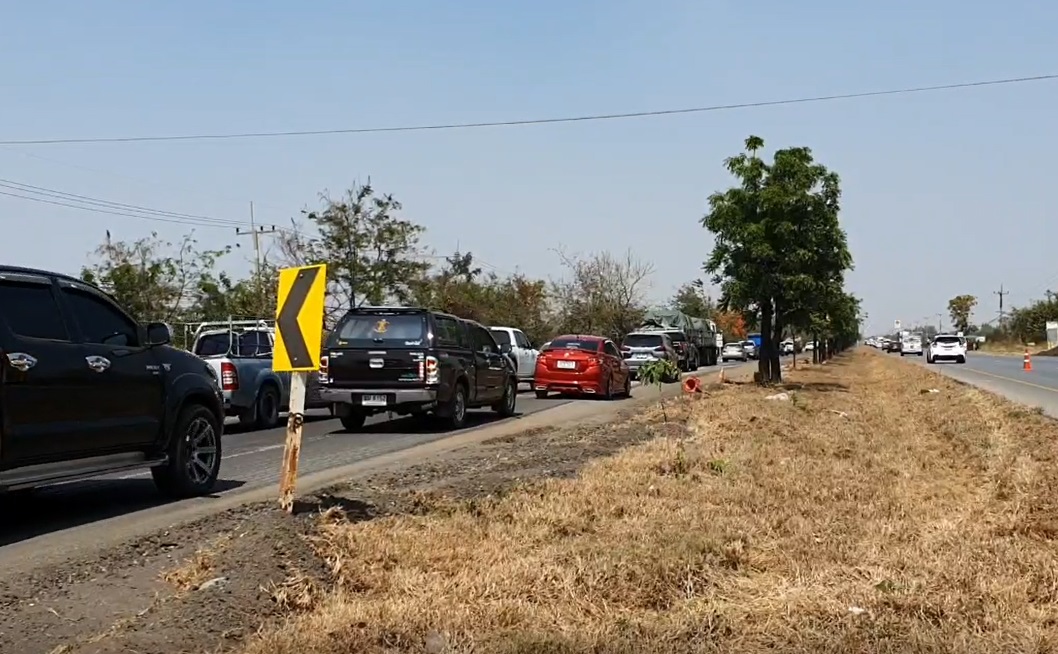 หยุดยาววันมาฆบูชา ถนนมิตรภาพ ช่วงโคราชรถแน่น