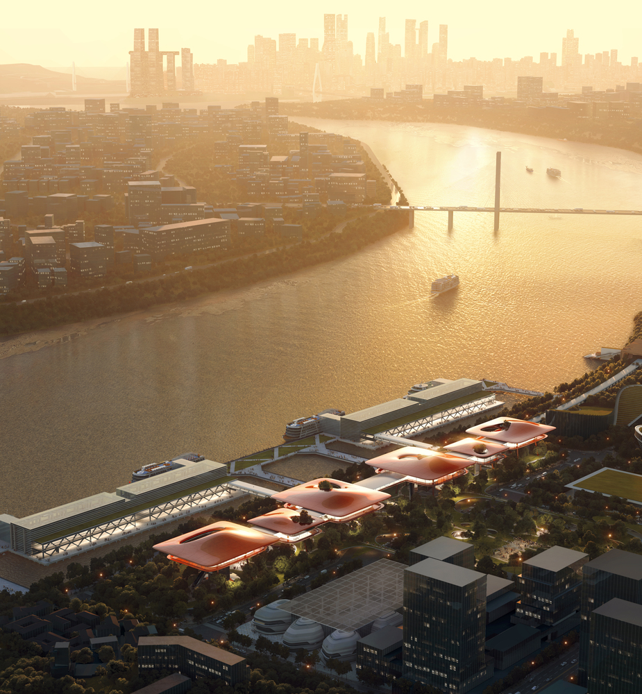 เปิดโมเดลท่าเรือข้ามฝากแห่งอนาคตของจีน สวยเหมือนหลุดจากหนัง Sci-fi เปิดโมเดลท่าเรือข้ามฝากแห่งอนาคตของจีน สวยเหมือนหลุดจากหนัง Sci-fi