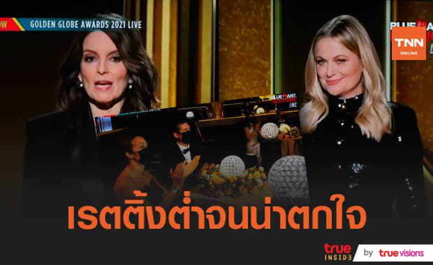 งาน "Golden Globe Awards" ครั้งที่ 78 เรตติ้งต่ำสุดในรอบ 3 ปี!