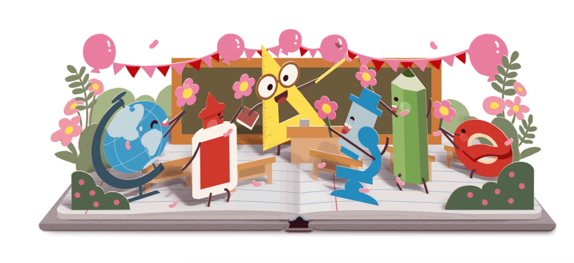 “วันครูปี 2566” Google Doodle ร่วมเชิดชูแม่พิมพ์แห่งชาติ 