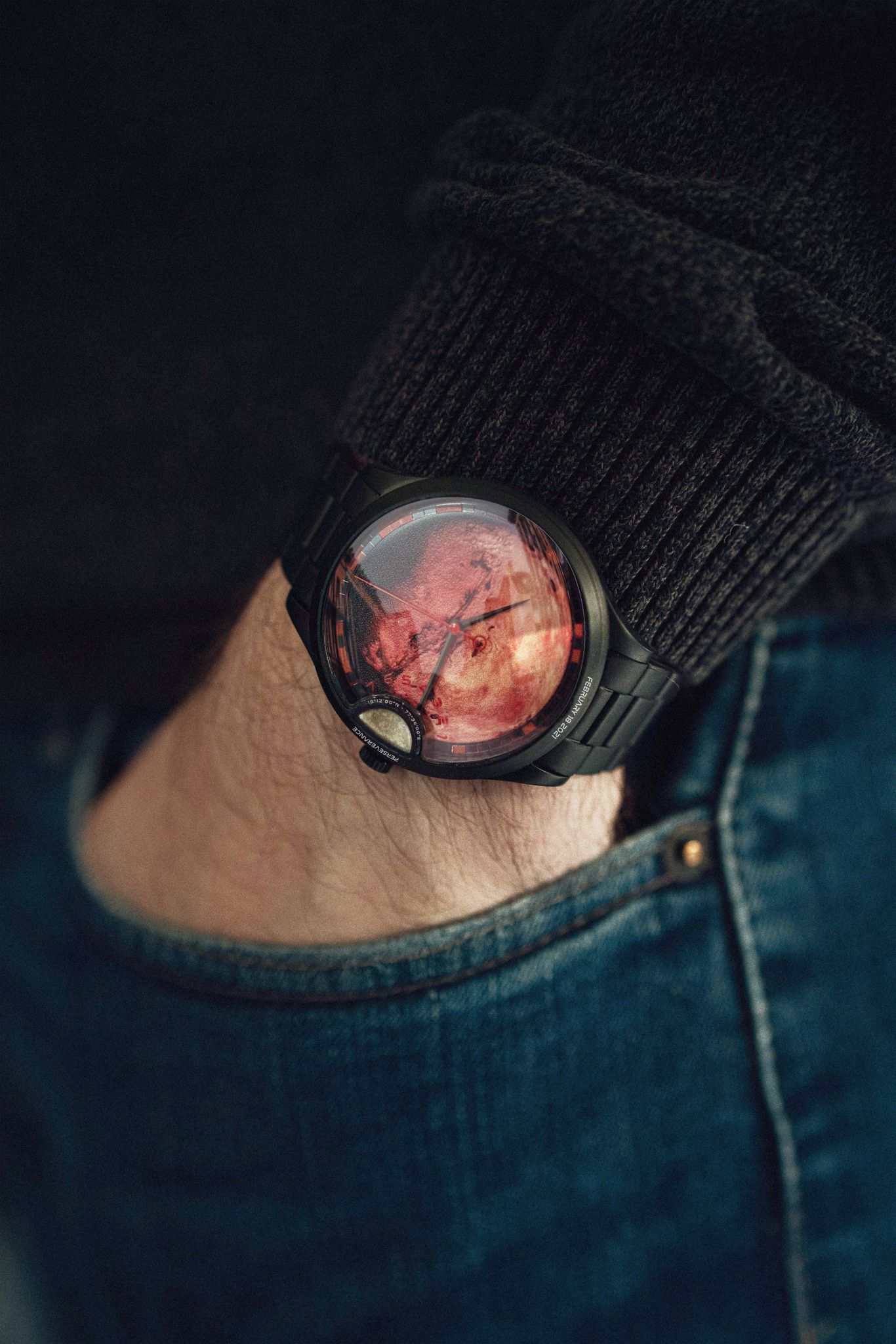 NASA X INTERSTELLAR เปิดตัวนาฬิกาพร้อมฝุ่นดาวอังคาร