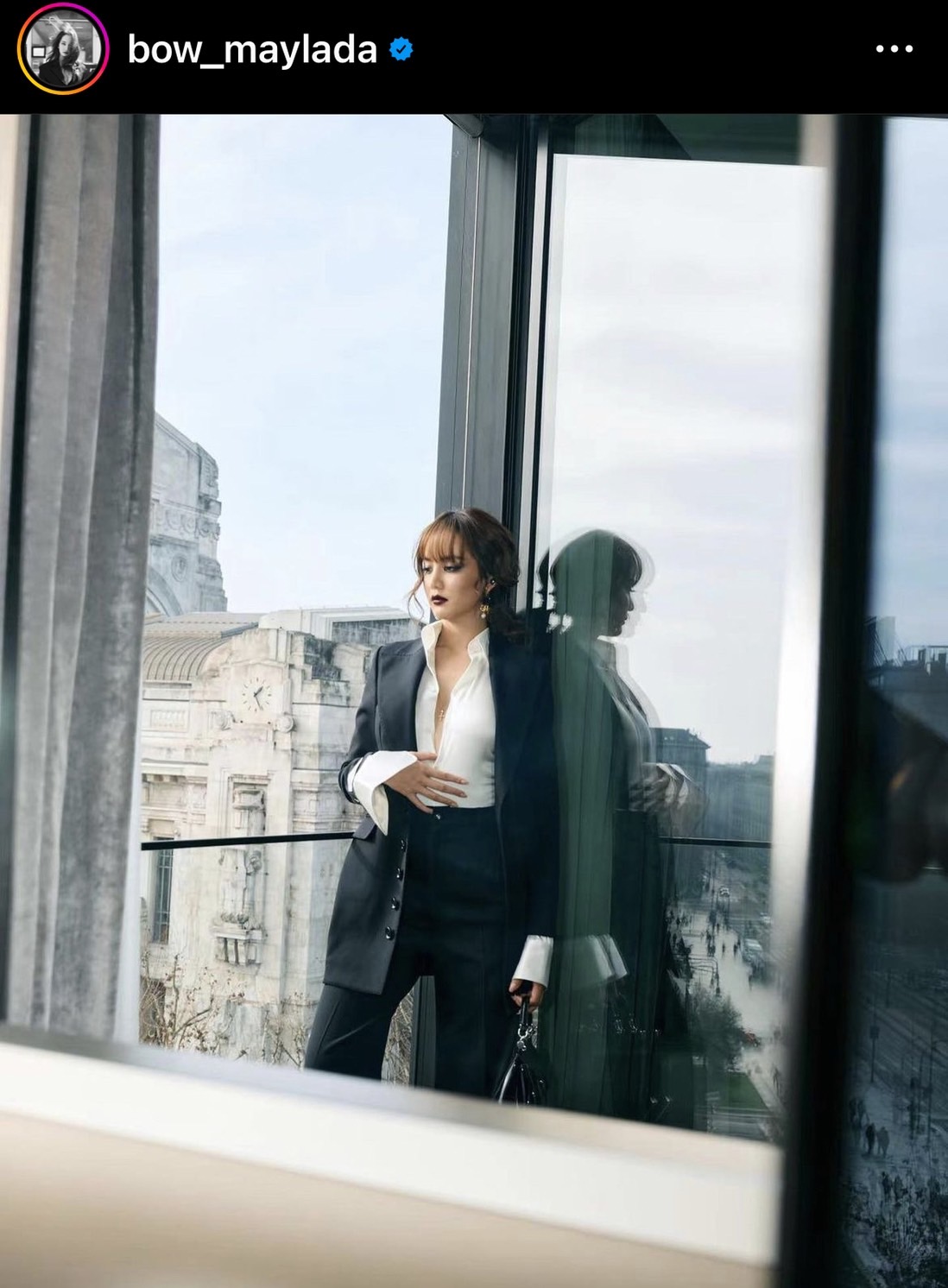 “โบว์ เมลดา” สวยแซ่บ ร่วมชมแฟชั่นโชว์ “D&G”           