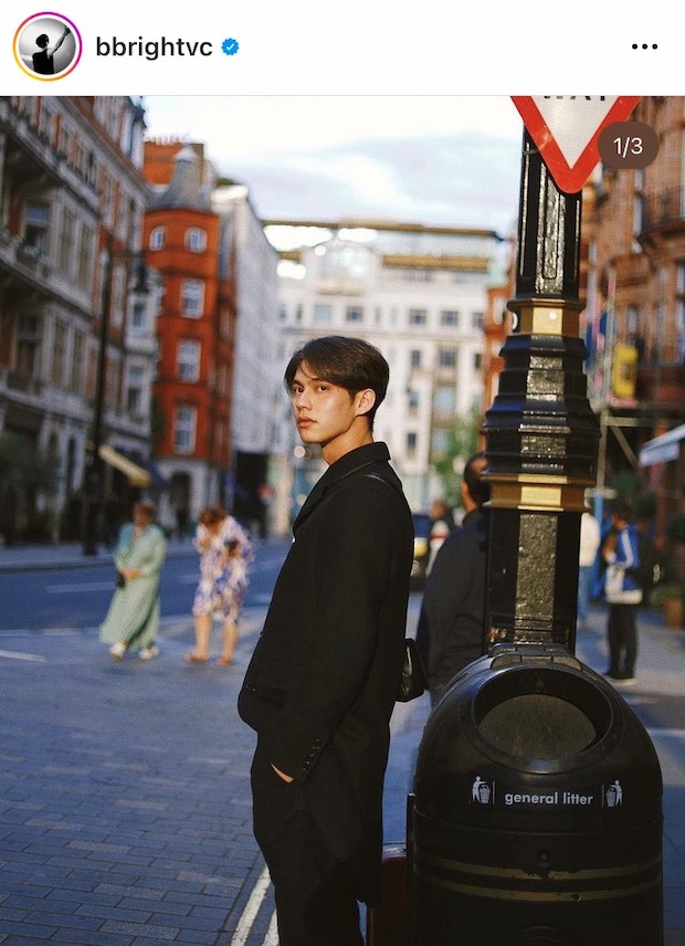 หล่อฮอตที่ลอนดอน!! 'ไบร์ท วชิรวิชญ์’ อุ่นเครื่องแฟนๆ ก่อนชมแฟชั่นโชว์ Burberry ค่ำนี้ หล่อฮอตที่ลอนดอน!! 'ไบร์ท วชิรวิชญ์’ อุ่นเครื่องแฟนๆ ก่อนชมแฟชั่นโชว์ Burberry ค่ำนี้