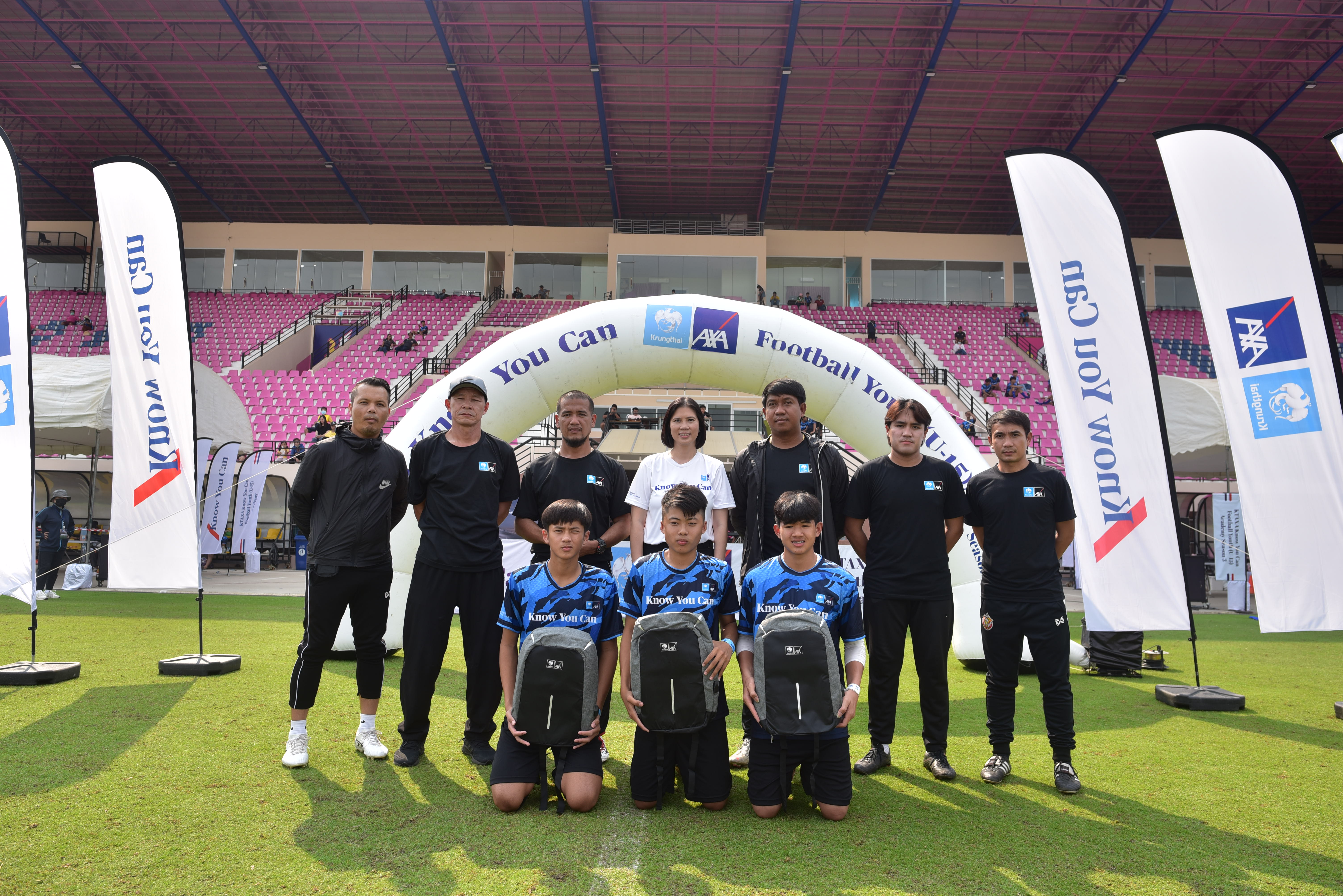 คัดเลือกเยาวชนลูกหนังU15ภาคอีสานคึกคัก Know You Can Football Youth ปี3
