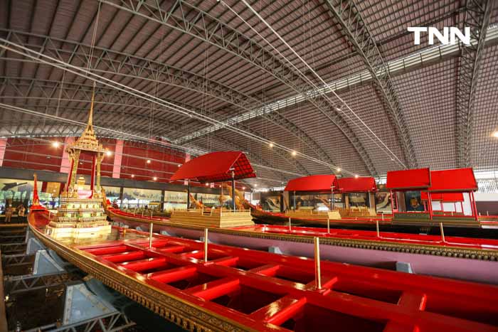 กองทัพเรือจัดพิธีบวงสรวง เรือพระราชพิธี ในพระราชพิธีทรงบำเพ็ญพระราชกุศลถวายผ้าพระกฐินโดยขบวนพยุหยาตราทางชลมารค กองทัพเรือจัดพิธีบวงสรวง เรือพระราชพิธี ในพระราชพิธีทรงบำเพ็ญพระราชกุศลถวายผ้าพระกฐินโดยขบวนพยุหยาตราทางชลมารค