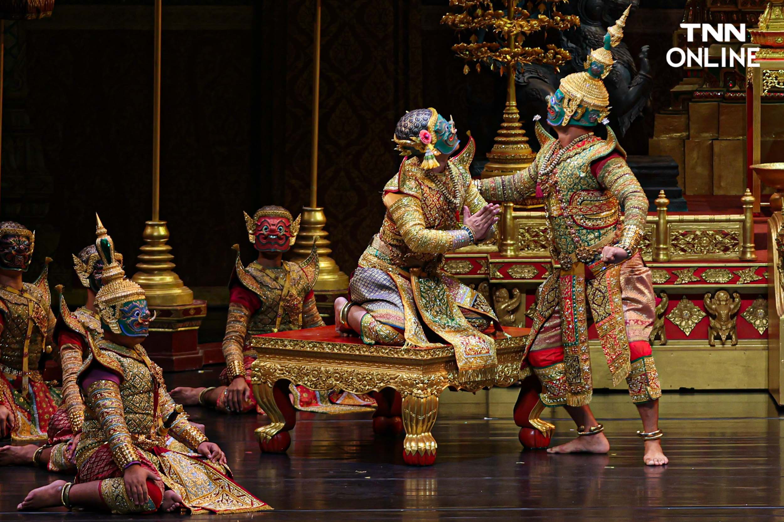 กุมภกรรณทดน้ำ เริ่มแล้วการแสดงโขนมูลนิธิศิลปาชีพฯ กุมภกรรณทดน้ำ เริ่มแล้วการแสดงโขนมูลนิธิศิลปาชีพฯ