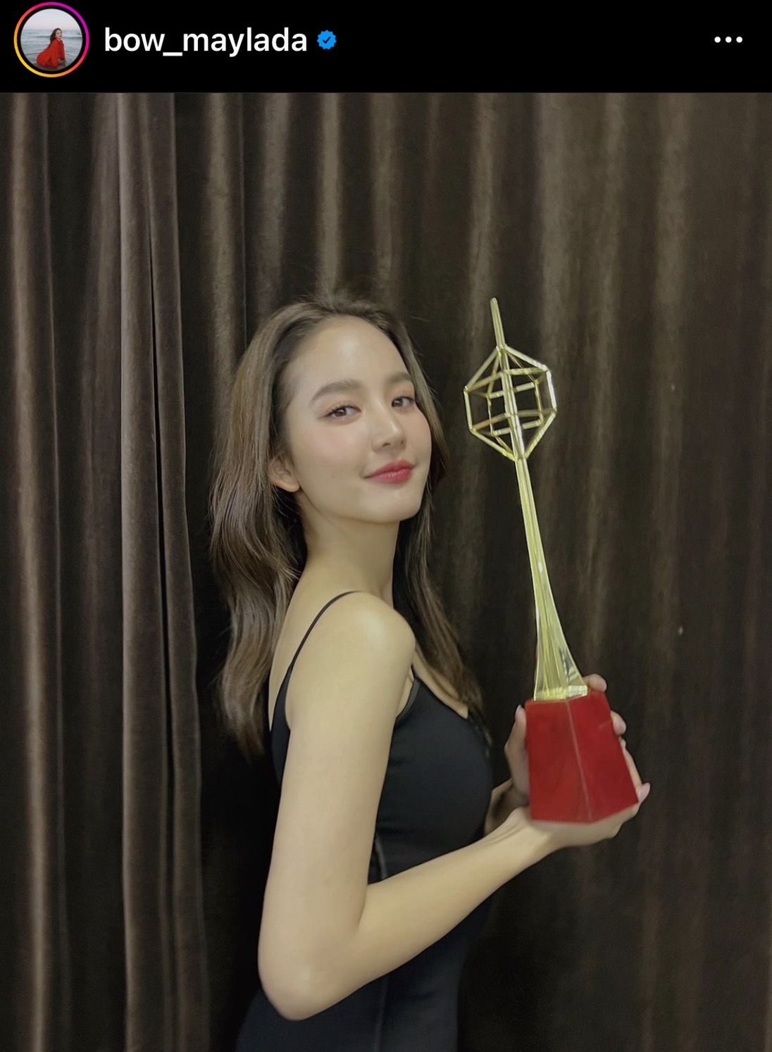 โบว์ เมลดา เผยเป็นกำลังใจในการทำงาน หลังได้รางวัลโทรทัศน์ทองคำ โบว์ เมลดา เผยเป็นกำลังใจในการทำงาน หลังได้รางวัลโทรทัศน์ทองคำ