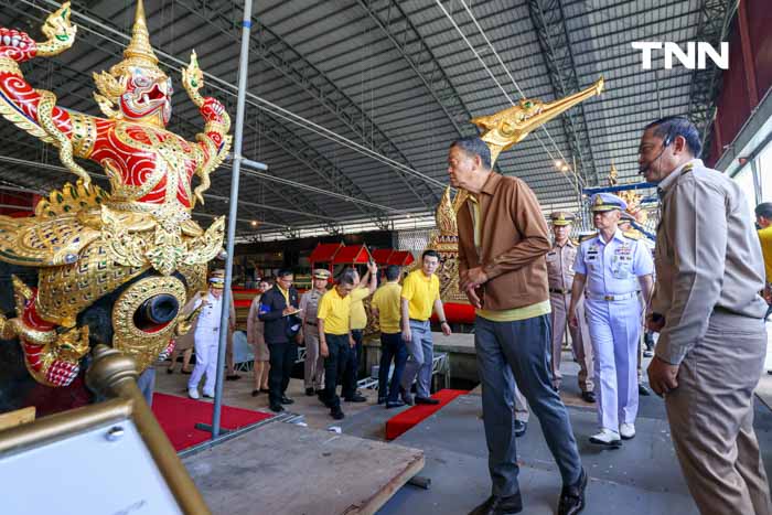 นายก ตรวจความพร้อม การจัดขบวนพยุหยาตราทางชลมารค ในการพระราชพิธีเสด็จพระราชดำเนินถวายผ้าพระกฐิน ณ วัดอรุณราชวรารามราชวรวิหาร นายก ตรวจความพร้อม การจัดขบวนพยุหยาตราทางชลมารค ในการพระราชพิธีเสด็จพระราชดำเนินถวายผ้าพระกฐิน ณ วัดอรุณราชวรารามราชวรวิหาร