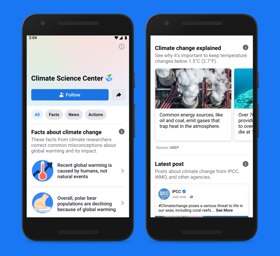 Facebook เจอศึกหนัก! พบ Fake News เรื่องโลกร้อนแพร่ทั่วแพลตฟอร์ม Facebook เจอศึกหนัก! พบ Fake News เรื่องโลกร้อนแพร่ทั่วแพลตฟอร์ม