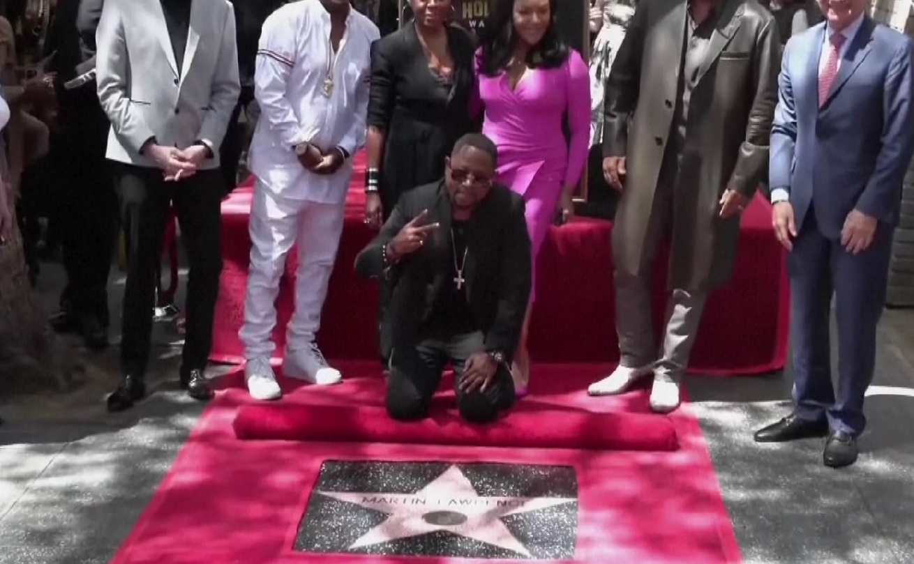  “Martin Lawrence” นักแสดงดังจาก Bad Boys ได้รับดวงดาว Hollywood Walk of Fame 