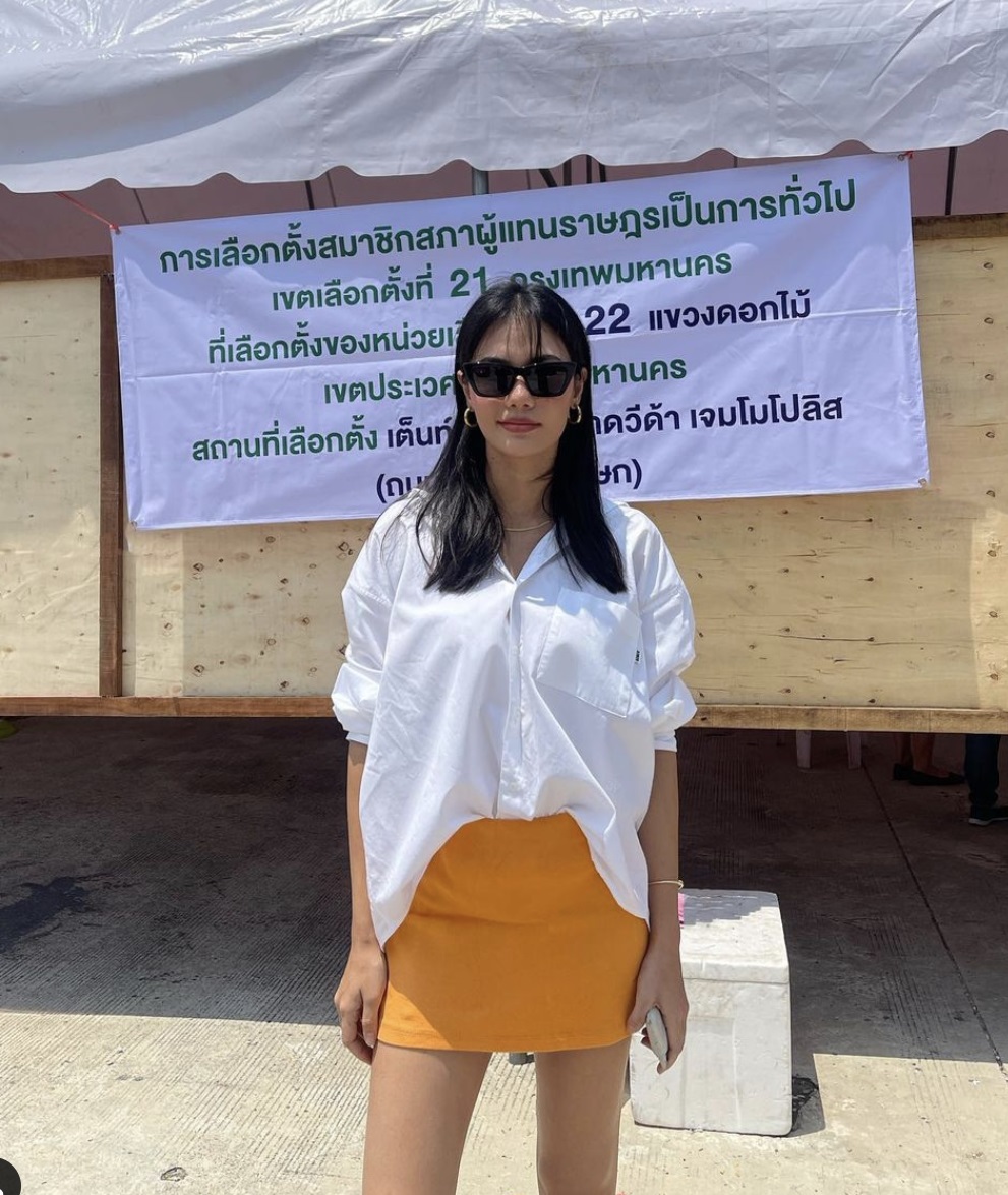เลือกตั้ง 2566 ประมวลภาพ คนบันเทิง ออกไปใช้สิทธิเลือกตั้งช่วงบ่าย