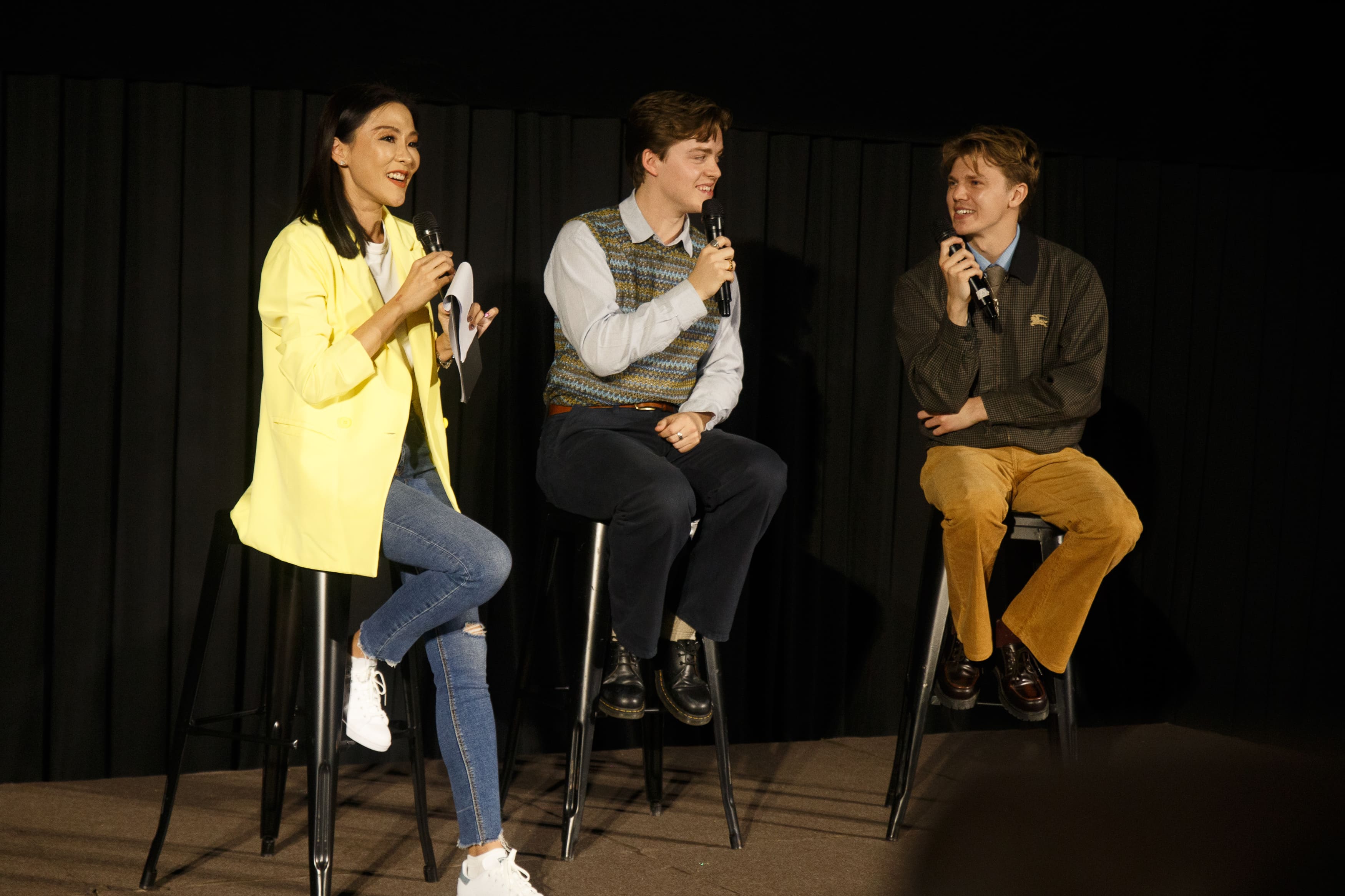 New Hope Club สามหนุ่มจากเกาะอังกฤษ แท็กทีมพระนาง ต่อ-แคร์ ร่วมแถลงข่าวเปิดตัวหนังสั้น Nice To Never Meet You