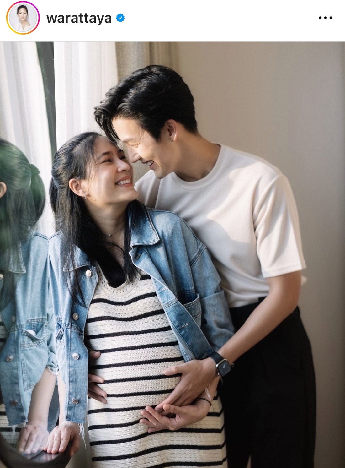 จุ๋ย เผยภาพคุณพ่อป้ายแดง พุฒ ดูแลลูกน้อย น้องพีร์เจ 